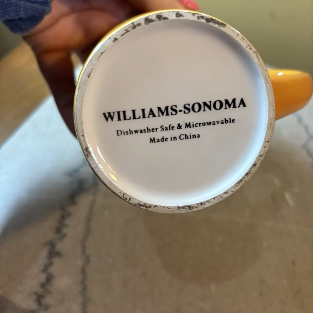 Williams Sonoma Halloween Mugs Witch Ghost Pumpkin 12oz Orange Set‎ Of 3